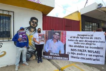 A un a&ntilde;o de la desaparici&oacute;n de Misael, su familia exige respuestas sobre su paradero