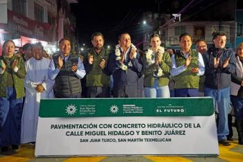 Gobierno De Texmelucan Impulsa La Conectividad Con El Anillo Perif&eacute;rico Arco Sur Y La Calle Miguel Hidalgo Y Benito Ju&aacute;rez En Tuxco