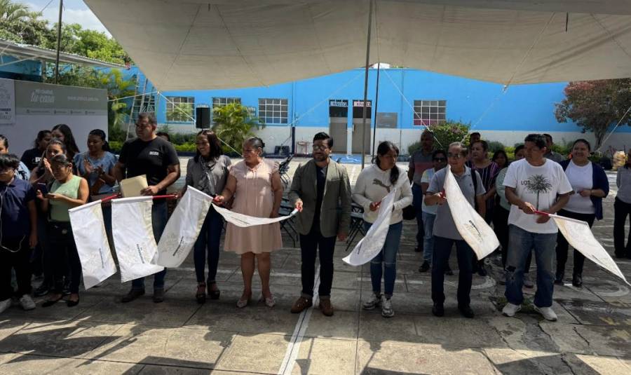 M&aacute;s Obras En Atlixco En Beneficio De La Educaci&oacute;n; Inician Construcci&oacute;n De Techado Escolar