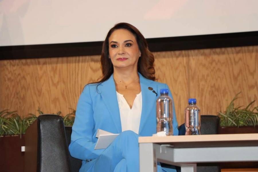 Liliana Ortiz no descarta buscar la alcald&iacute;a de Puebla en 2027 y llama a respetar los tiempos electorales