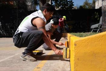 Con trabajo coordinado, DIF Municipal y SEDIF impulsan el rescate de espacios p&uacute;blicos en San Pedro Cholula