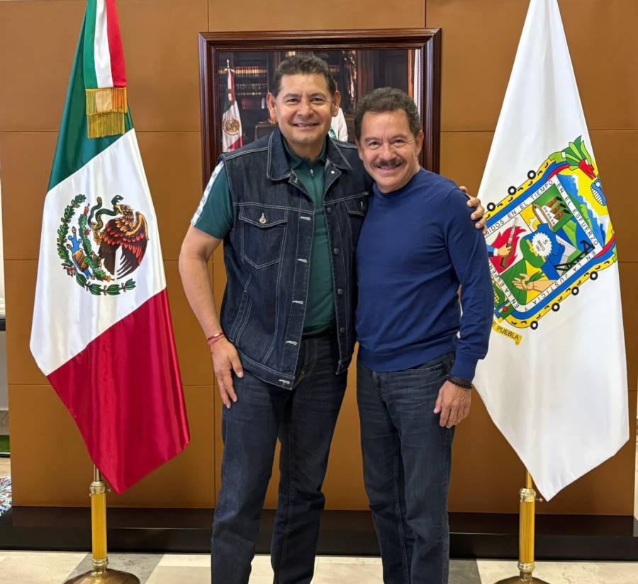Alejandro Armenta e Ignacio Mier se re&uacute;nen y refrendan alianza rumbo al proceso electoral de 2027