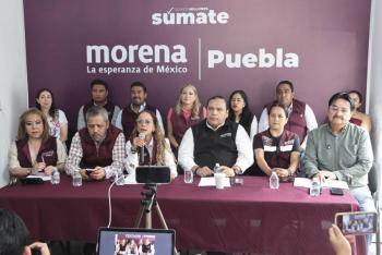 Morena define este lunes el arranque de su proceso interno; diputados, alcaldes y funcionarios buscan coordinar distritos en Puebla