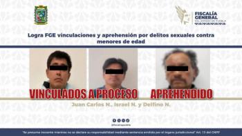 Logra FGE vinculaciones y aprehensi&oacute;n por delitos sexuales contra menores de edad