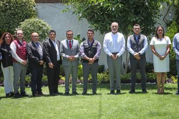 Fortalecen Cuautlancingo, Puebla, Coronango y San Pedro Cholula coordinaci&oacute;n en materia de seguridad