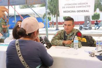 En Quecholac, &oacute;rdenes de gobierno realizan “Ferias de Paz y Atenci&oacute;n M&eacute;dica de Primer Contacto”