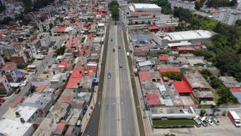 Con el Tren Capitalino de Pavimentaci&oacute;n, Pepe Chedraui rehabilita las laterales del bulevar Xonacatepec