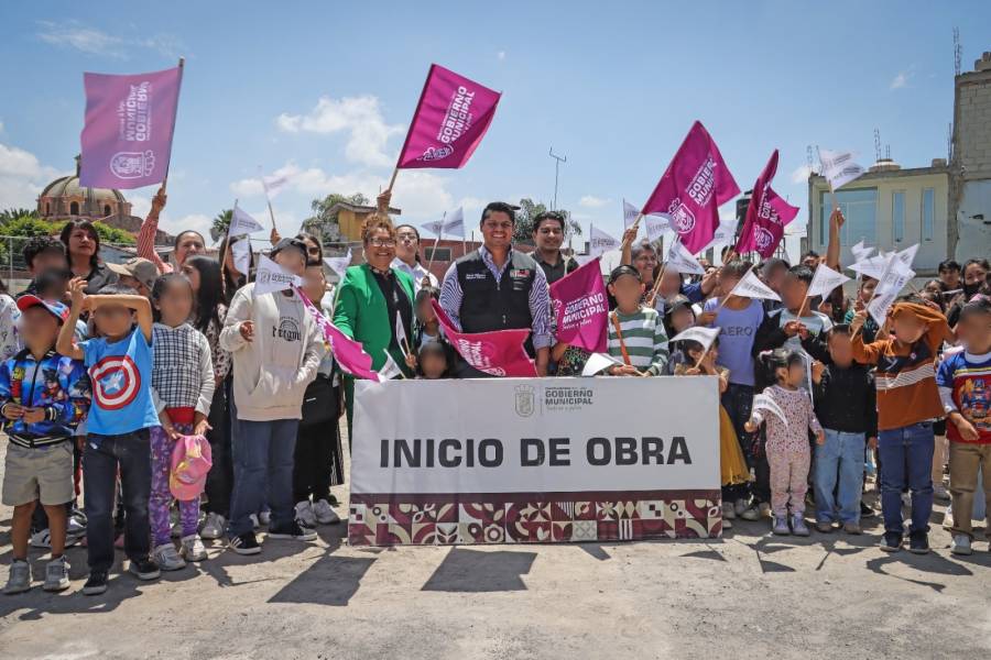 Omar Mu&ntilde;oz inicia construcci&oacute;n del Parque de las Infancias