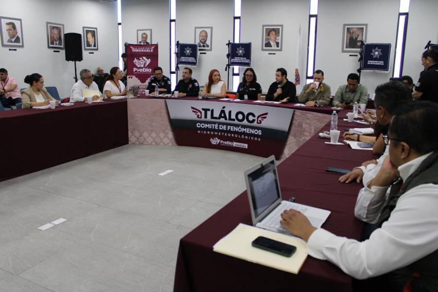 Fortalece Gobierno de Pepe Chedraui coordinaci&oacute;n t&eacute;cnica del Comit&eacute; “Tl&aacute;loc” para reforzar acciones preventivas ante la temporada de lluvias