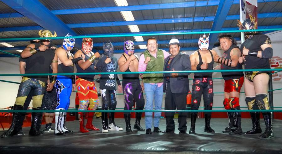 Gobierno de Texmelucan impulsa el deporte con la apertura de la escuela municipal de lucha libre