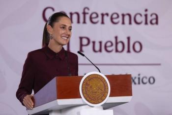 Sheinbaum destaca baja de la inflaci&oacute;n anual a 3.12% en julio