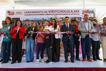Tonantzin Fern&aacute;ndez consolida a San Pedro Cholula como referente en turismo inteligente