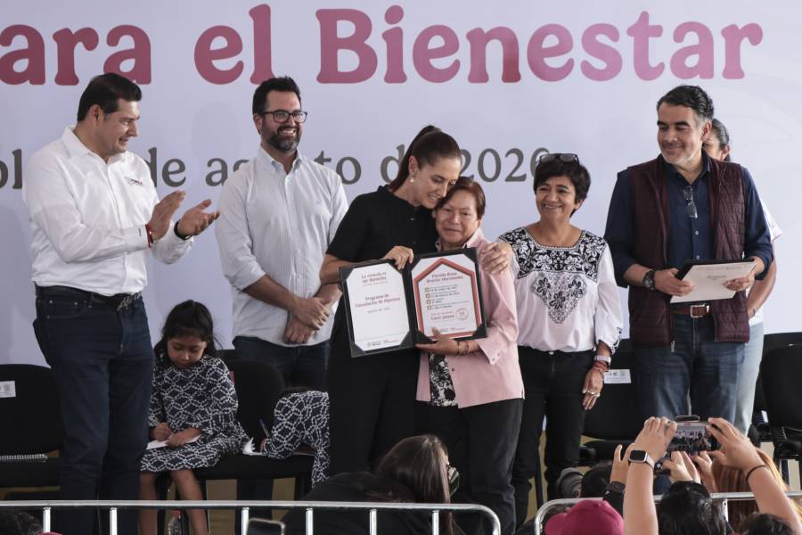 Sheinbaum reconoce apoyo de Alejandro Armenta y Pepe Chedraui para impulsar vivienda en Puebla