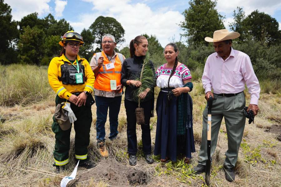 Sheinbaum supervisa obras y programas prioritarios en Puebla y Edomex