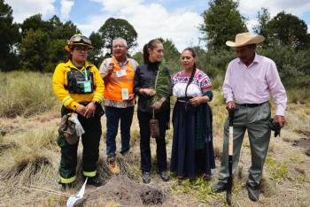 Sheinbaum supervisa obras y programas prioritarios en Puebla y Edomex