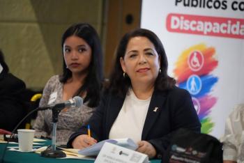 Impulsa Soledad Amieva la inclusi&oacute;n de las personas con discapacidad desde la C&aacute;mara de Diputados