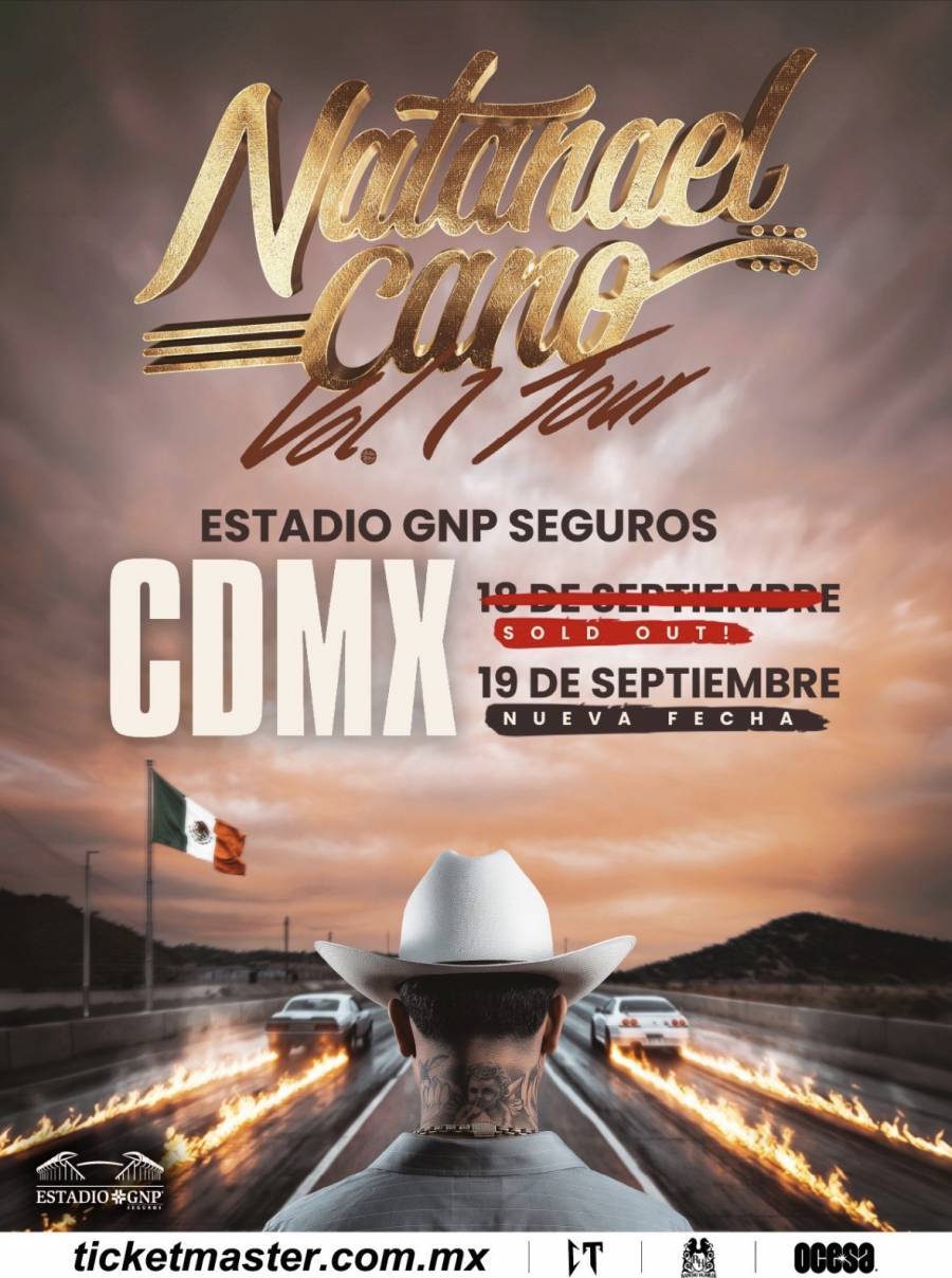 Natanael Cano anuncia segunda fecha en el Estadio GNP Seguros tras lograr sold out en horas