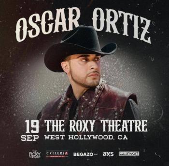 Oscar Ort&iacute;z anuncia su primer concierto en Los &Aacute;ngeles ﻿