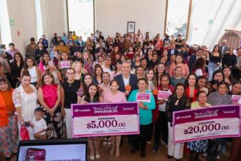 Duplica Pepe Chedraui apoyos del Premio Mujeres Imparables para fortalecer la autonom&iacute;a econ&oacute;mica