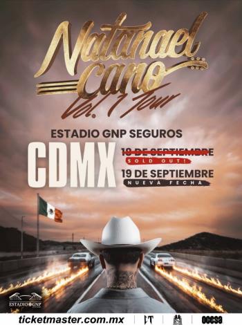 Natanael Cano anuncia segunda fecha en el Estadio GNP Seguros tras lograr sold out en horas