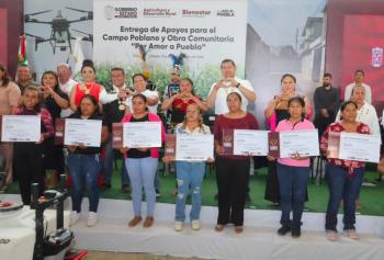 Gobierno del Estado atiende obras prioritarias en la Mixteca Poblana