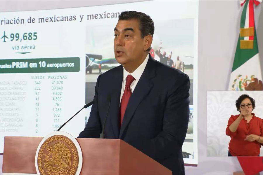 Puebla, s&eacute;ptimo estado con m&aacute;s mexicanos repatriados desde EU: INM