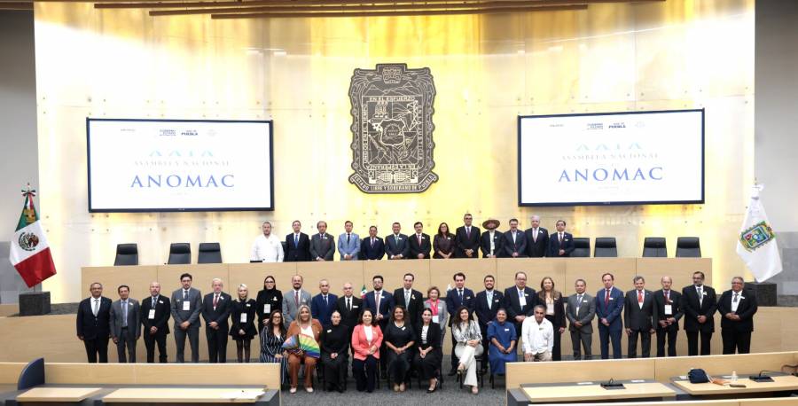 Inauguran en el Congreso de Puebla la XXIX Asamblea Nacional de la ANOMAC, un espacio para la profesionalizaci&oacute;n parlamentaria