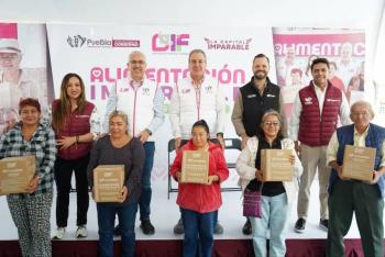Fortalece Pepe Chedraui la seguridad alimentaria con entrega de despensas del programa Alimentaci&oacute;n Imparable