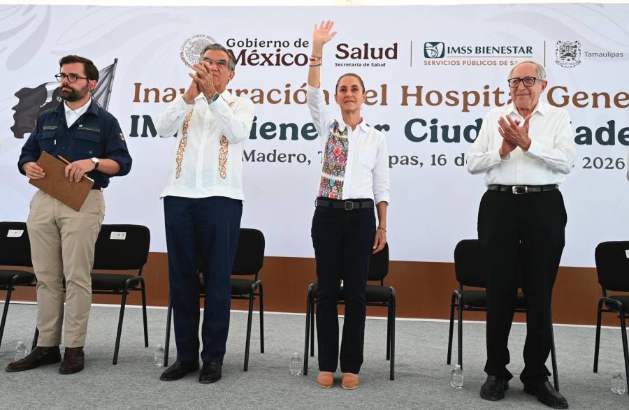 Sheinbaum inaugura Hospital General del IMSS Bienestar en Ciudad Madero