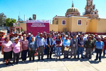 Fortalece Tonantzin Fern&aacute;ndez la atenci&oacute;n a las juntas auxiliares con la Brigada de la Transformaci&oacute;n