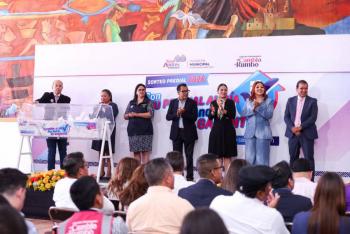 Reconoce Lupita Cuautle compromiso de contribuyentes con San Andr&eacute;s Cholula