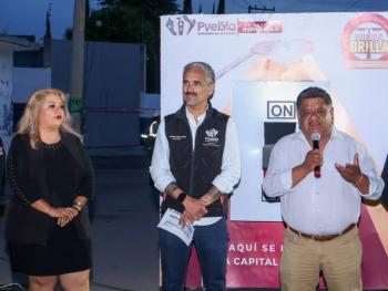 Entrega Gobierno de Pepe Chedraui modernizaci&oacute;n de 143 luminarias en la M&eacute;xico 83