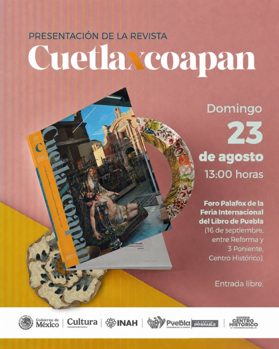 Presenta gobierno de Pepe Chedraui nuevo n&uacute;mero de la revista Cuetlaxcoapan en la FILIP 2026
