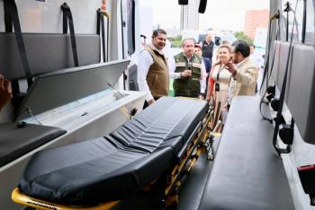 Nuevas ambulancias optimizan la atenci&oacute;n m&eacute;dica del IMSS en Puebla