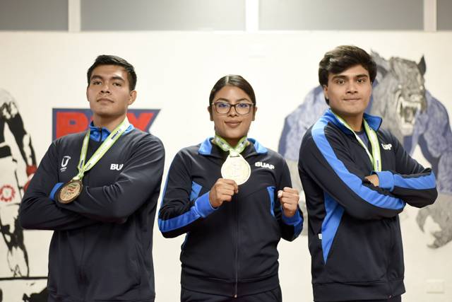 Obtiene selectivo de Kickboxing BUAP medallas durante competencia nacional