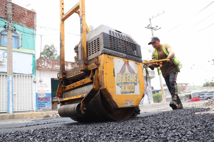Gobierno de Pepe Chedraui mejorar la infraestructura vial en colonia Villa Verde