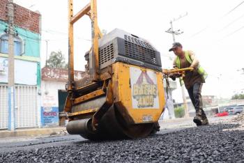 Gobierno de Pepe Chedraui mejorar la infraestructura vial en colonia Villa Verde