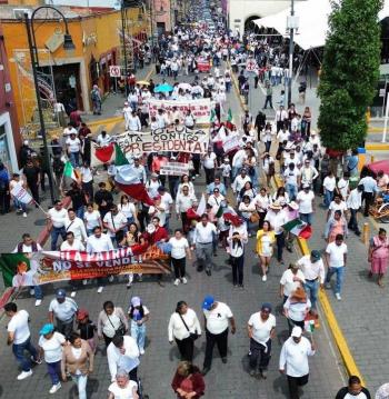 De La Mano De Tonantzin Fern&aacute;ndez, San Pedro Cholula Se Suma A La Defensa De La Soberan&iacute;a Nacional