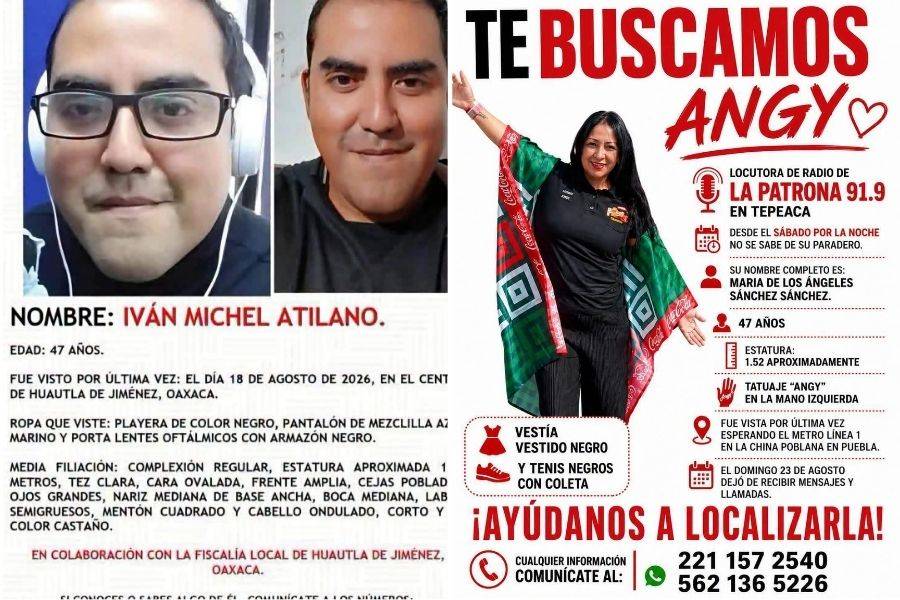Reportan desaparici&oacute;n de dos locutores poblanos en Puebla y Oaxaca