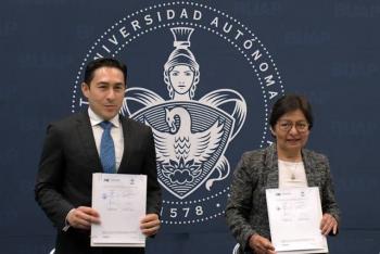 Signan convenio de colaboraci&oacute;n BUAP y la Auditor&iacute;a Superior del Estado de Puebla