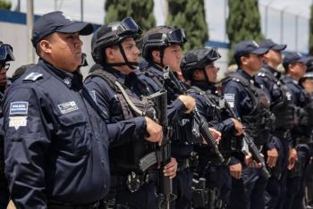 Puebla capital desplegar&aacute; mil 50 polic&iacute;as y 80 arcos de seguridad durante festejos patrios