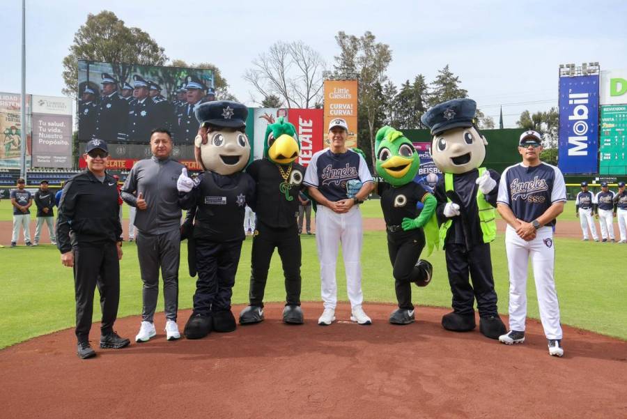 Encabeza Pepe Chedraui encuentro amistoso de b&eacute;isbol entre Polic&iacute;a de la Ciudad y SSP Estatal