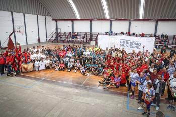 Inaugura Omar Mu&ntilde;oz Torneo Regional de Cachibol 2026