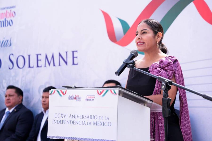 Convoca Lupita Cuautle a fortalecer la conciencia nacional durante el mes patrio