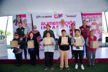 Lleva Gobierno de Pepe Chedraui programa “Alimentaci&oacute;n Imparable” a San Felipe Hueyotlipan
