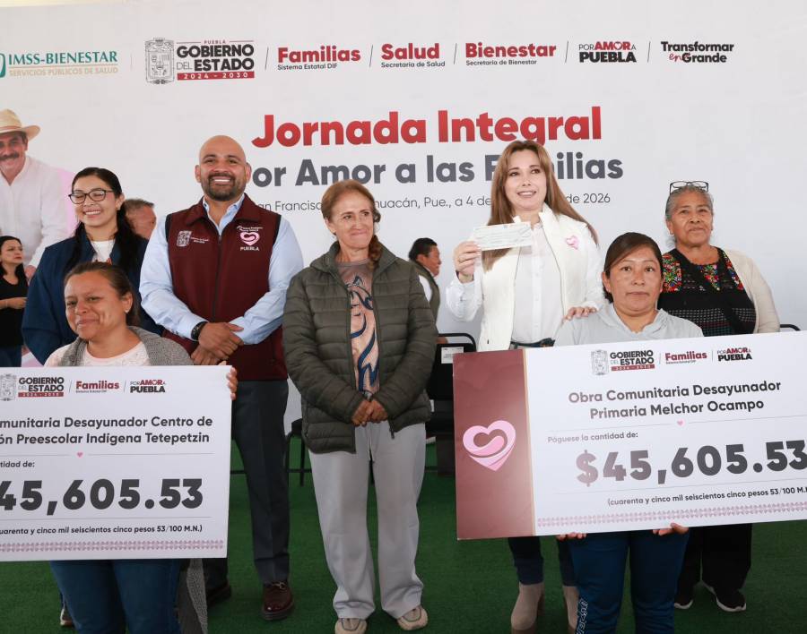 Preside Ceci Arellano Jornada Por Amor A Las Familias En San Francisco Totimehuac&aacute;n