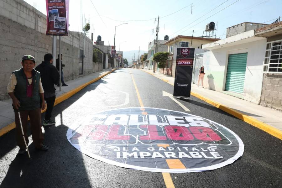 Fortalece Pepe Chedraui vialidades en la colonia El Salvador