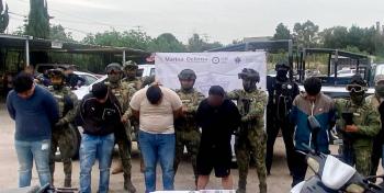 Polic&iacute;a De Texmelucan Y Secretar&iacute;a De Marina Desarticulan C&eacute;lula Delictiva Presuntamente Relacionada Con Delitos Contra La Salud Y Extorsi&oacute;n