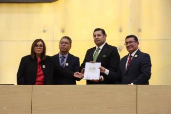 Presenta P&aacute;vel Gaspar Segundo Informe de Actividades de la LXII Legislatura