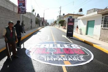 Fortalece Pepe Chedraui vialidades en la colonia El Salvador
